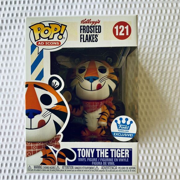 Funko Pop Tony The Tiger #121 Kellogg’s Frosted Flakes Exclusive W/ Protector - Picture 2 of 7